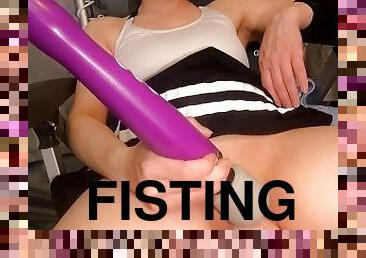 fisting, orgasme, chatte-pussy, amateur, milf, maman, gode, mère, vagin, humide