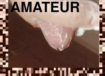 baignade, masturbation, amateur, ejaculation-sur-le-corps, gay, branlette, joufflue, point-de-vue, douche, solo