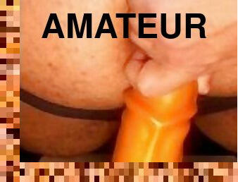 enorme, monstruo, amateur, anal, gay, latino, culo-sexy, cabalgando, consolador, culazo