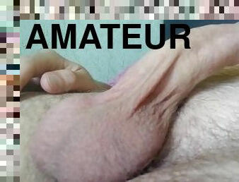 mastubasi, amatir, penis-besar, seorang-diri, penis