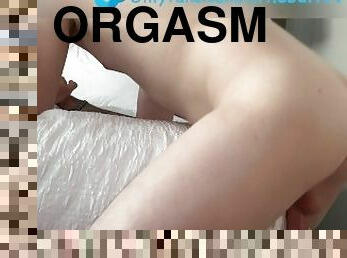 orgasm, gay, trosor, rumpa-butt, ensam, hotell, twink