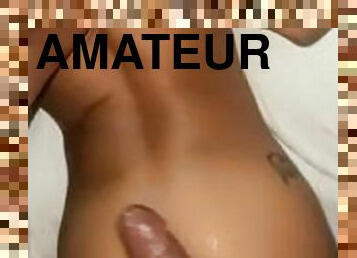 levrette, chatte-pussy, amateur, babes, ébène, énorme-bite, ejaculation-interne, black, point-de-vue, ejaculation