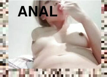 masturbation, fitta-pussy, anal, fingerknull, ensam, vått, godisklubba, sugande