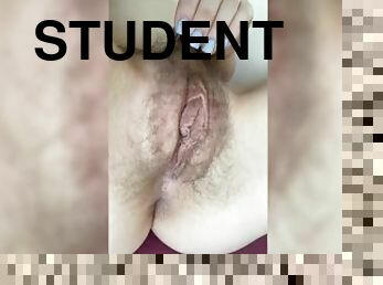 hårig, masturbation, fitta-pussy, student, lärare, amatör, smutsig, webbkamera, fetisch, tabu