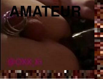 masturbation, amateur, anal, ados, jouet, compilation, solo, brunette