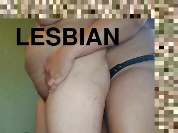 ציצי-גדול, סטראפ-און, לסבית-lesbian, צעצוע, חברה, ציצים, תחת-butt, עונש-מלקות, קשוח