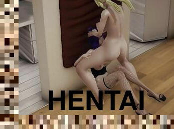 Tsunade Futanari x Konan Shinobi Time