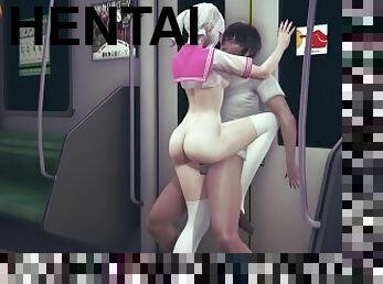 orgasme, public, babes, ejaculation-interne, voiture, anime, hentai, dure