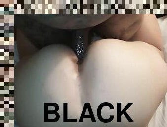 3way big booty Girl eats Girl cums on black dick