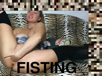 fisting, pissande, fitta-pussy, kvinnligt-sprut, amatör, anal, milf, rumpa-butt, holländsk