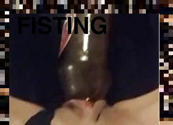 flaske, klit, fisting, fisse-pussy, hardcore, knepning-fucking, perverst, dildo, fisse, fetish