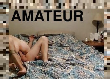 AMATEUR couple practices making SEX VIDEOS
