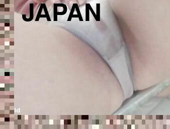 पिस्सिंग, जापानी, गंदा, पैंटी, सुंदर-cute, बुत