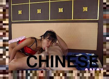 Chinese Cowgirl Atm Cum In Mouth