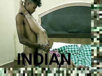 Indian Bengali Hot Boudi Caught And Fucked By Teen Stepbrother !! Taboo Sex
