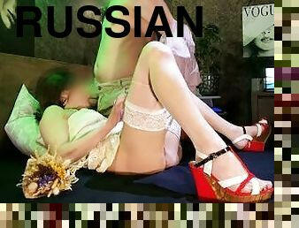 russisk, anal, babes, blowjob, cumshot, hardcore, handjob, fingret, strømper-stockings, cum