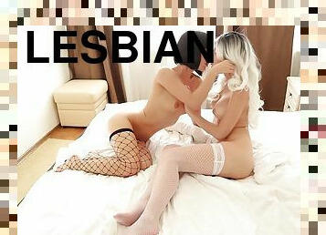 isot-tissit, pillu-pussy, lesbo-lesbian, teini, pitkät-sukat, blondi, tsekki, ruskeaverikkö