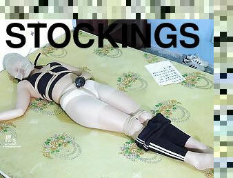 צעצוע, ישן, סאדו-מאזו, גרביונים-stockings, פטיש, נחנקת, שעבוד, השתלטות, שחרחורת