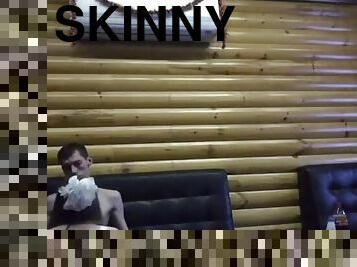 skinny guy fucking the waittress