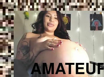 Beauty Pregnant On Cam