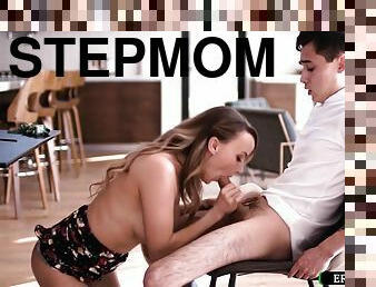 Stepmom Teaches Manners To Stepson W Sex