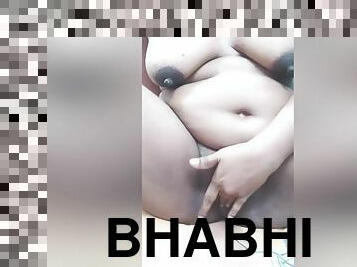 Today Exclusive- Horny Bhabhi Showing Nude Body And Fingerring Part 1