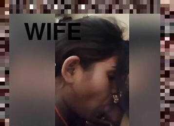 Today Exclusive- Desi Wife Sucking Hubby Dick