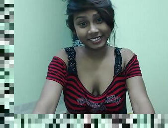 Exclusive-sexy Lankan Girl Showing Her Boobs And Nude Body Live Show