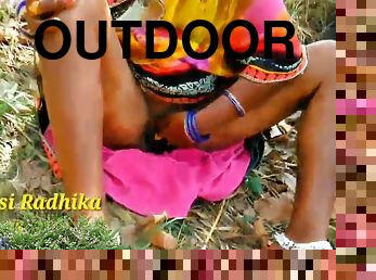 Village Outdoor Nude Dehati Woman In Saree – Hindi Porn Video