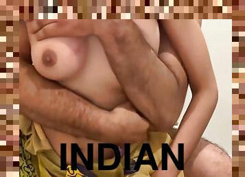 Indian Bhabhi Is Fucking Her Brother And Giving Him A Blowjob
