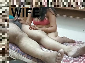 Desi Newly Wedded Wife Handjob