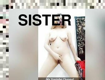 Pakistani Girl Proper Role Play Of Step Sister With Clear Audio