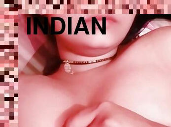 amateur, indien, joufflue, webcam, solo, brunette