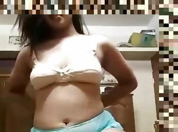 amatir, hindu, webcam, seorang-diri, berambut-cokelat, menggoda