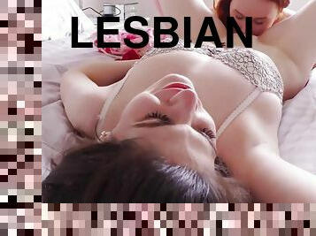 lesbienne, brunette