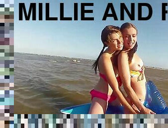 Millie And Rylee Go Pro Dolphin Bts