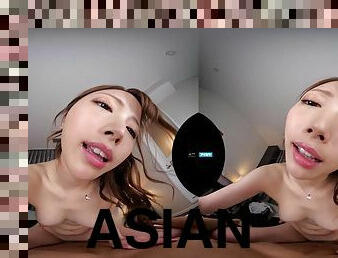 Asian teen slut spicy VR sex scene