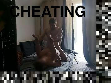 Cheating girlfriend caught having sex with her friend by her boyfriend