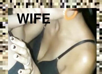 esposa, chupando