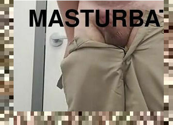 masturbation, ejaculation-sur-le-corps, gay, solo