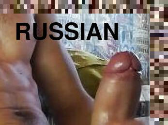 masturbation, russe, amateur, ejaculation-sur-le-corps, énorme-bite, ados, branlette, secousses, jeune-18, ejaculation