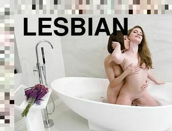 kylpy, pillu-pussy, anaali, lesbo-lesbian, sormettaminen, auto, tyttöystävä, alusasut, märkä, tosielämää