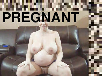 Pregnant Woman Masturbation