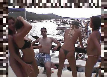 dancing pirate hookers naked in public - public