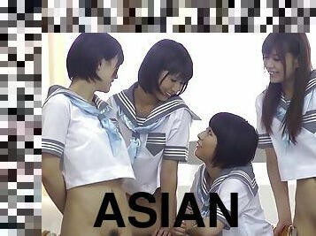 asiático, estudiante, babes, hardcore, japonés, dulce, mona, adorable, uniforme