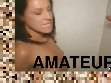 gros-nichons, amateur, ejaculation-sur-le-corps, compilation, ejaculation