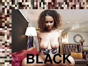 Check out Reven Redmond's big black soft tits and sexy booty