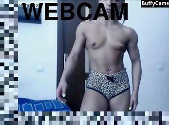 Fbb webcam flexing