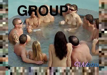 orgie, swingers, amatör, avsugning, hardcore, par, gruppsex, oral, verklighet