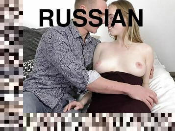 Cute russian teen first sex scene